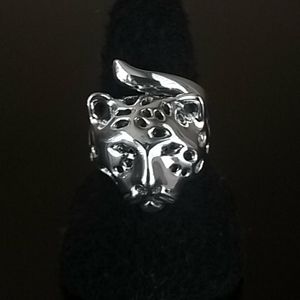 Erick's Sterling Silver Jaguar Ring Taxco.925